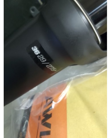 FOX SHOX Forcella Ammortizzata 36 AWL HD - RAIL nuova ruota 29 boost esc 150mm