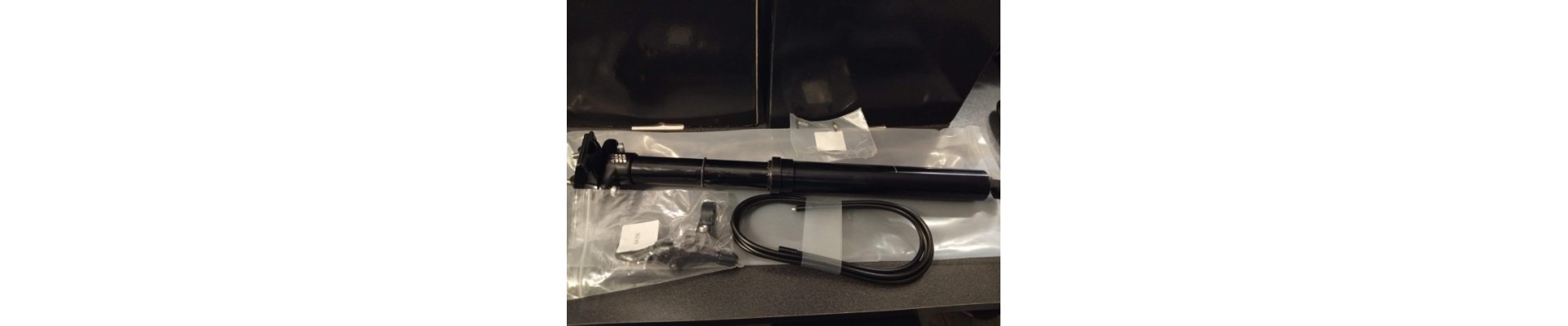 Reggisella MTB e-bike telescopico diam 30,9mm escurs 125mm lungh totale 394mm marca kind shock 860i