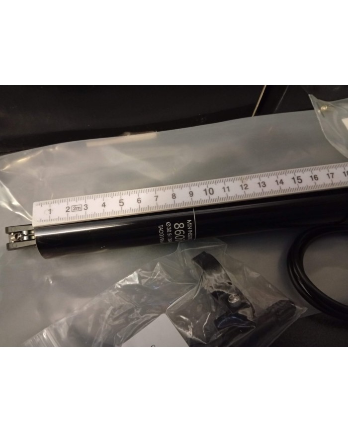 Reggisella MTB e-bike telescopico diam 30,9mm escurs 125mm lungh totale 394mm marca kind shock 860i