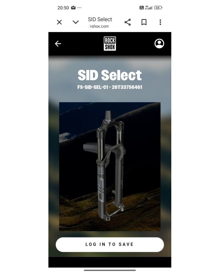 Rockshox Sid Select E-bike 120mm Boost Compreso Remoto.select charger RL offset 44mmBOOST