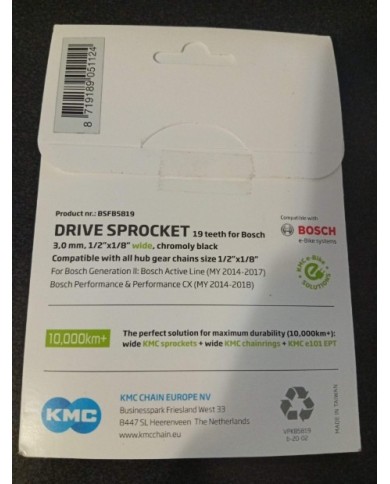 Pignone E-bike Bosch 19 Denti Per Bosch Seconda Gen e Cx