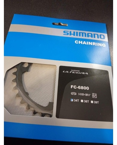 Corona SHIMANO ULTEGRA 34T 110mm FC-6800 11s Corona SHIMANO ULTEGRA FC-6800.