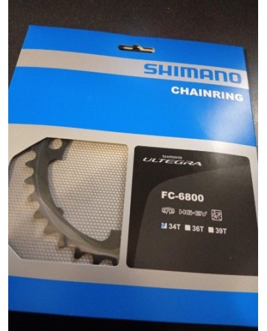 Corona SHIMANO ULTEGRA 34T 110mm FC-6800 11s Corona SHIMANO ULTEGRA FC-6800.