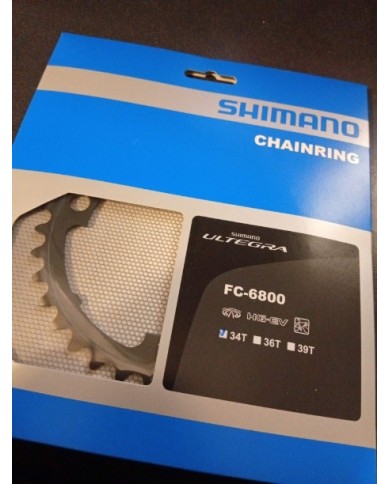 Corona SHIMANO ULTEGRA 34T 110mm FC-6800 11s Corona SHIMANO ULTEGRA FC-6800.