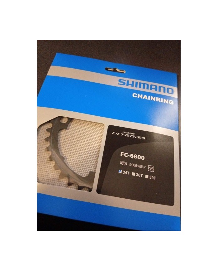 Corona SHIMANO ULTEGRA 34T 110mm FC-6800 11s Corona SHIMANO ULTEGRA FC-6800.