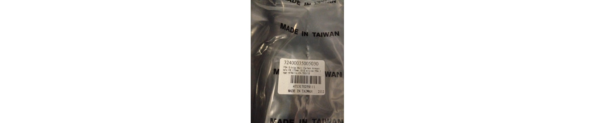 PEDIVELLE FSA CARBON BOSCH GEN2/GEN3/GEN4/BROSE /FAZUA/YAMAHA PW-X CK-702/IS 175MM ISIS