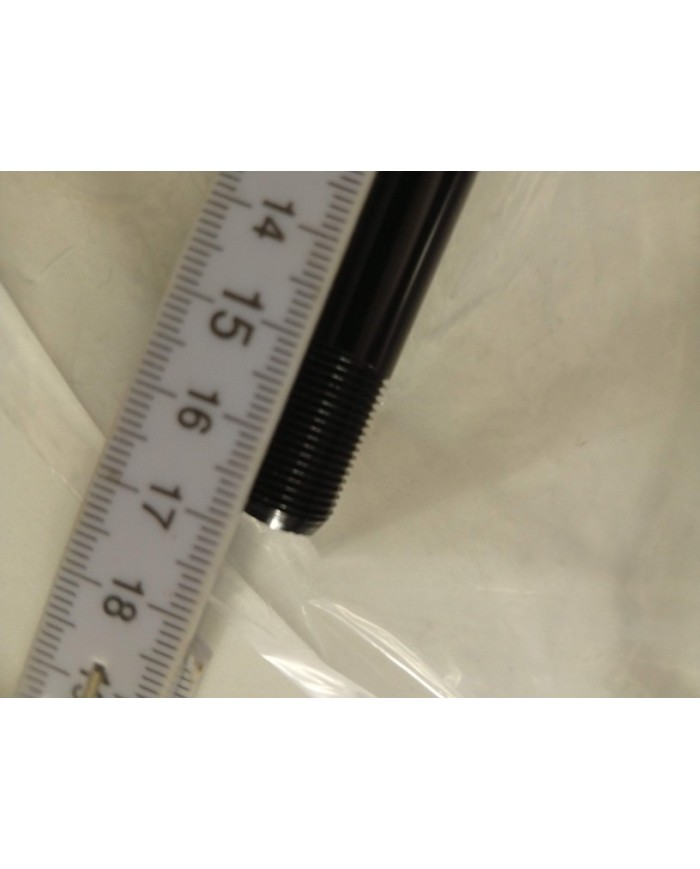 Perno passante MTB boost 12x148mm filetto da 1 lunghezza 168mm di cui 150 lisci 18 filettati