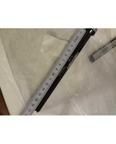 Perno passante MTB boost 12x148mm filetto da 1 lunghezza 168mm di cui 150 lisci 18 filettati