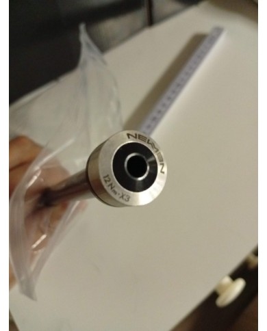 Perno passante MTB boost 12x148mm filetto da 1 lunghezza 168mm di cui 150 lisci 18 filettati