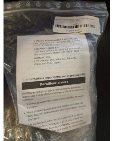 Cambio Posteriore Shimano Deore XT RD-M8120-SGS 2x12s 45T.