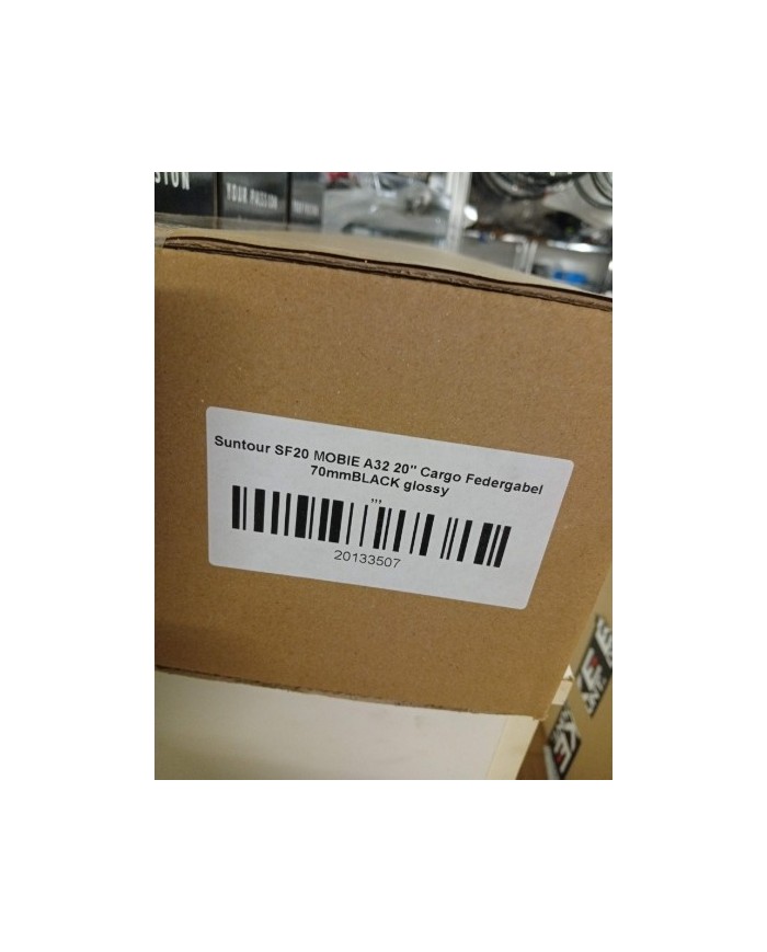 SR Suntour SF20 MOBIE A32-CGO - 20" Cargo Fork - 70mm