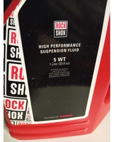 ROCK SHOX  Olio per Forcelle 5WT Pitstop 1 litro