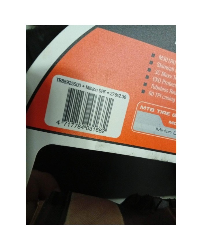 Coppia copertoni MTB 27,5x2,30 maxxis Minion dhf exo tubeless skinwall 3c maxterra 60tpi