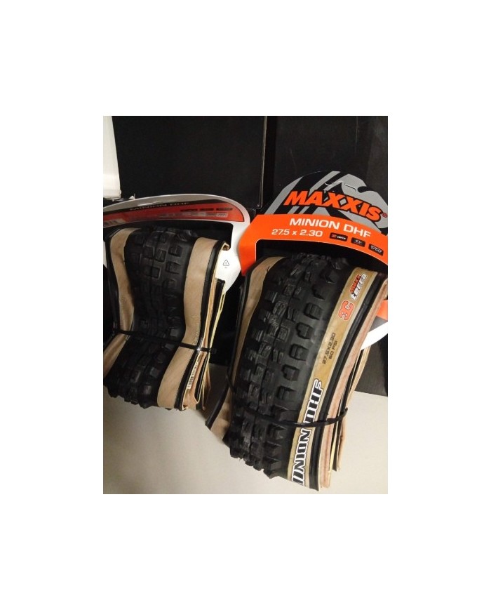 Coppia copertoni MTB 27,5x2,30 maxxis Minion dhf exo tubeless skinwall 3c maxterra 60tpi