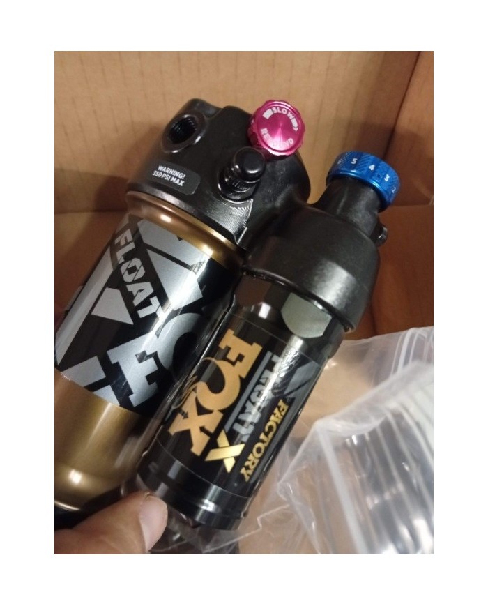 FOX Ammortizzatore - FLOAT X - Factory | Air | EVOL LV | Trunnion | con Regolatore - 205x62.5mm