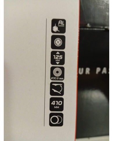 Reggisella Telescopico MTB Diam 30.9 Cavo Esterno Al Telaio Escurs 125mm