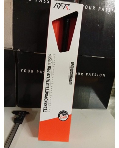 Reggisella Telescopico MTB Diam 30.9 Cavo Esterno Al Telaio Escurs 125mm