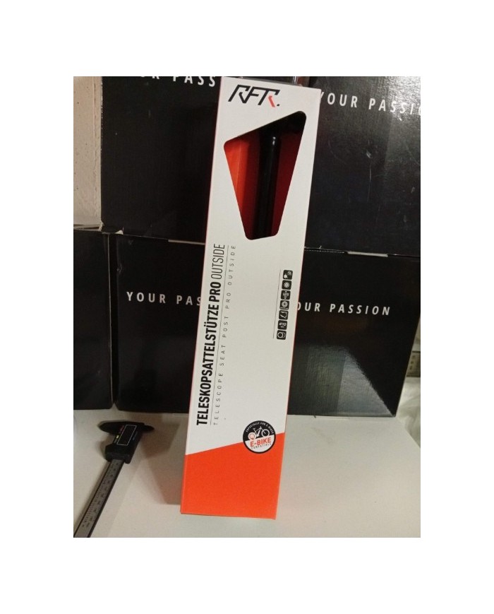 Reggisella Telescopico MTB Diam 30.9 Cavo Esterno Al Telaio Escurs 125mm