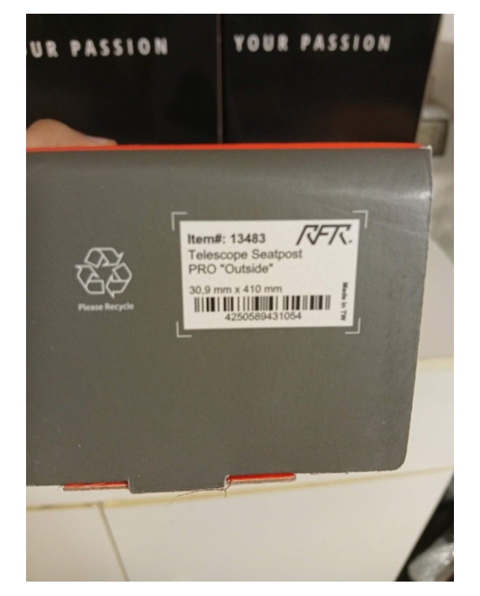 Reggisella Telescopico MTB Diam 30.9 Cavo Esterno Al Telaio Escurs 125mm