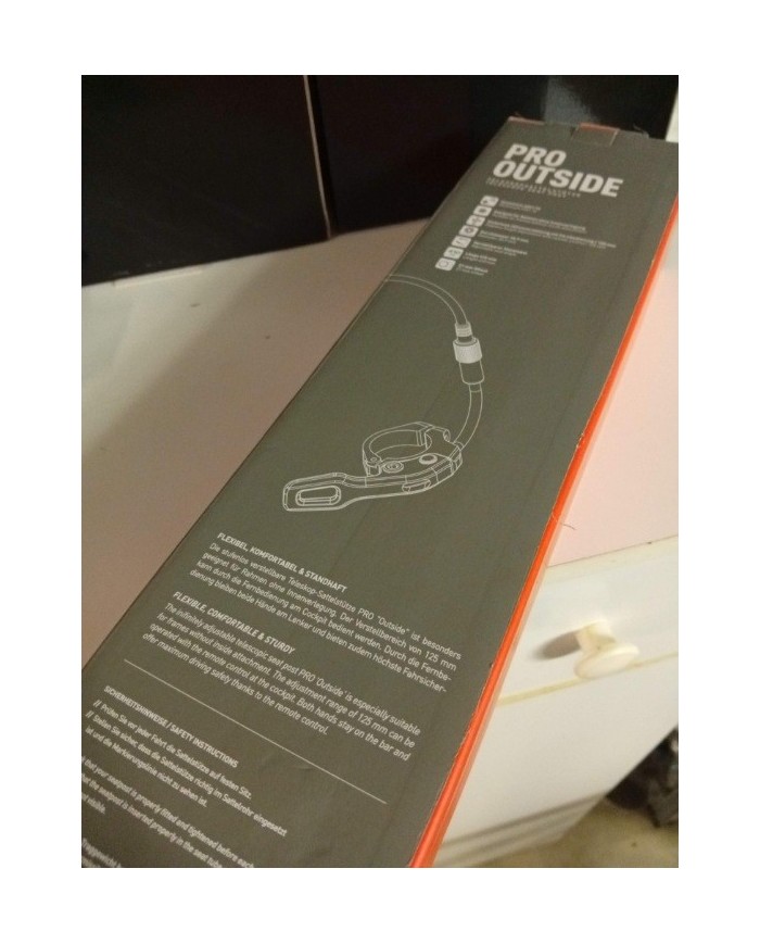 Reggisella Telescopico MTB Diam 30.9 Cavo Esterno Al Telaio Escurs 125mm