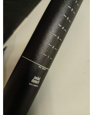 Reggisella mtb 30.9 marca niner in alluminio lungh 400mm