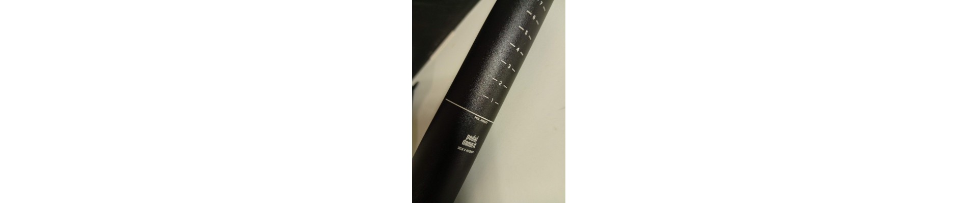 Reggisella mtb 30.9 marca niner in alluminio lungh 400mm