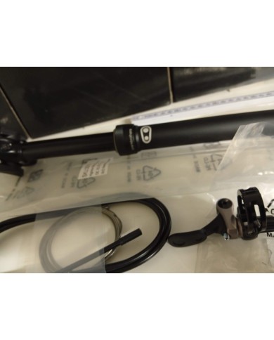 Reggisella telescopico mtb 27,2mm escurs 100mm crankbrothers XC con remoto a sinistra