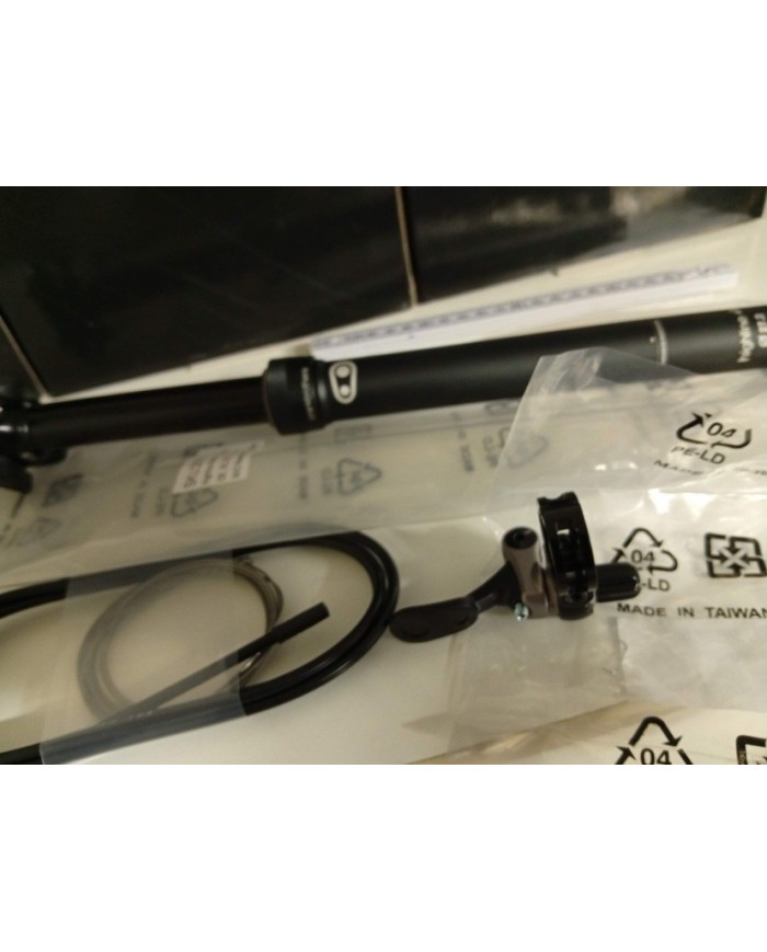 Reggisella telescopico mtb 27,2mm escurs 100mm crankbrothers XC con remoto a sinistra