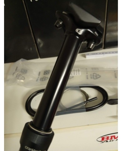 Reggisella telescopico mtb 27,2mm escurs 100mm crankbrothers XC con remoto a sinistra