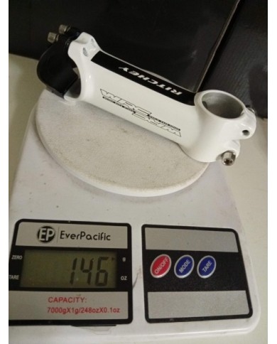 Stem Attacco Manubrio Diam 31,8mm Lunghezza 110mm Ritchey In Alluminio Inclinaz 6 Gradi