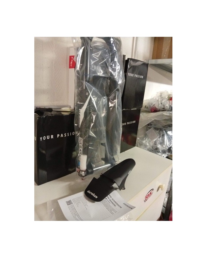 Forcella MTB ed e-mtb nuova canotto mai tagliato 27cm da enduro e Trail 27,5 boost 15x110 escurs 170mm