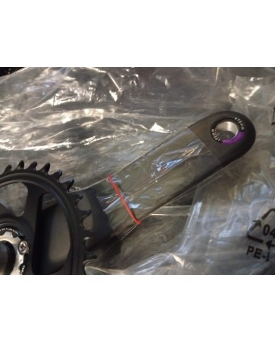 Guarnitura MTB SRAM descendant carbon perno GPX 24mm pedivelle 170mm corona 34t boost offset 3mm