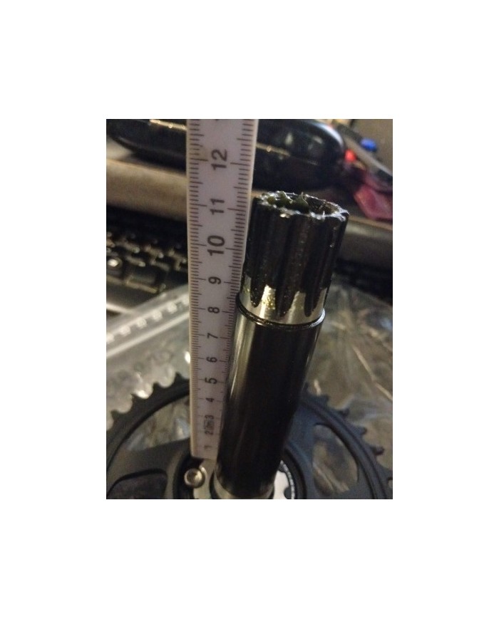 Guarnitura MTB SRAM descendant carbon perno GPX 24mm pedivelle 170mm corona 34t boost offset 3mm