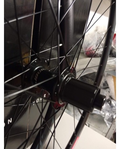 Coppia ruote Gravel niner 700c cx 12x100 12x142