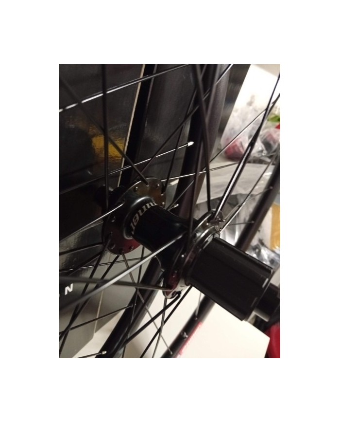 Coppia ruote Gravel niner 700c cx 12x100 12x142