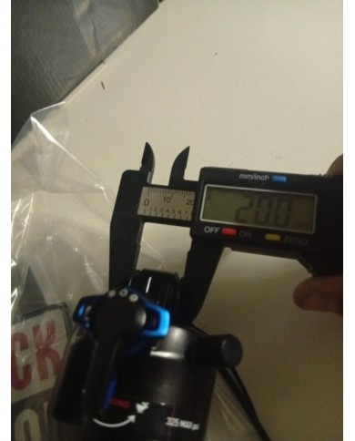 Ammortizzatore nuovo MTB ad aria misura 210x55 rockshox Deluxe ultimate rct