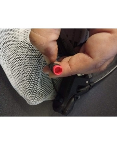 Freno anteriore Magura MT5 a 4 pistoncini Tubo 95 cm
