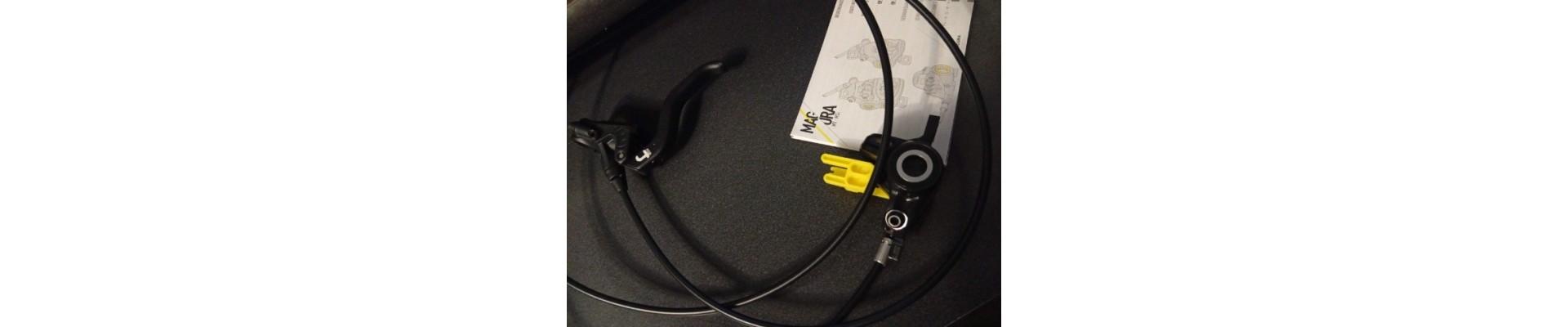 Freno posteriore  Magura MT4 a 2 pistoncini per mountain bike