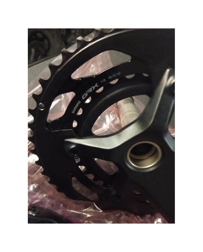 Guarnitura Shimano gravel 2x11 vel 46-30t, RX600-11 / 10-speed, 46-30-dente 172,5mm