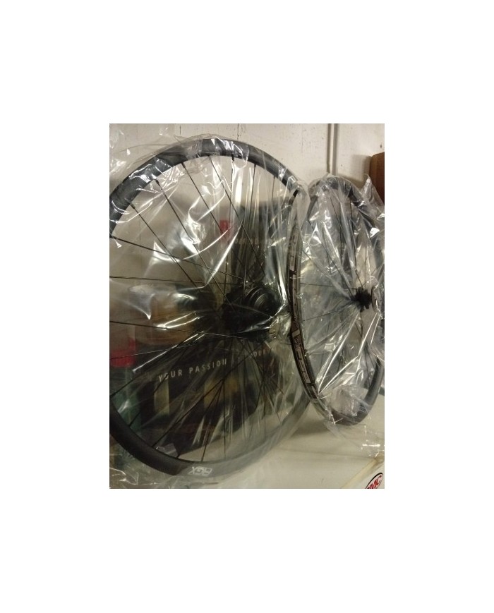 Coppia ruote nuove gravel elettrica e-bike misura 29 700c marca fsa agx i21 tubeless ready per disco a 6 fori