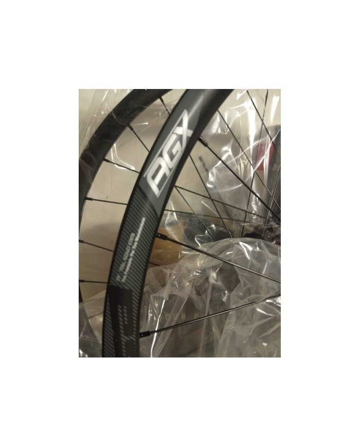 Coppia ruote nuove gravel elettrica e-bike misura 29 700c marca fsa agx i21 tubeless ready per disco a 6 fori