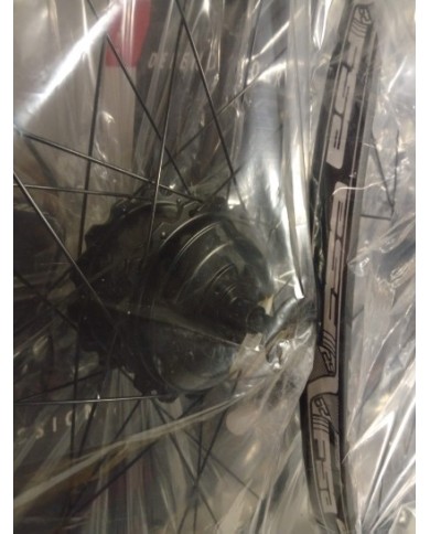Coppia ruote nuove gravel elettrica e-bike misura 29 700c marca fsa agx i21 tubeless ready per disco a 6 fori