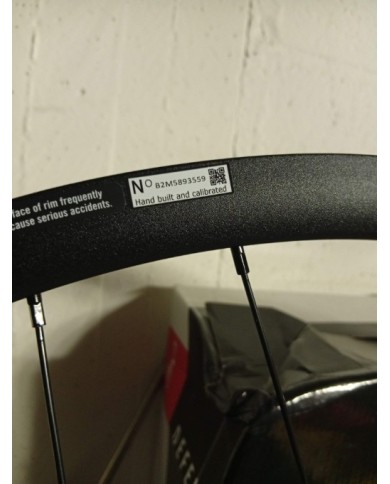 Coppia ruote nuove gravel elettrica e-bike misura 29 700c marca fsa agx i21 tubeless ready per disco a 6 fori
