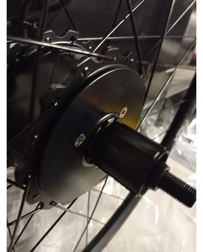 Coppia ruote nuove gravel elettrica e-bike misura 29 700c marca fsa agx i21 tubeless ready per disco a 6 fori