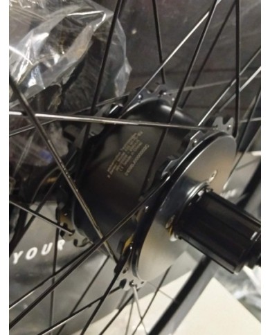 Coppia ruote nuove gravel elettrica e-bike misura 29 700c marca fsa agx i21 tubeless ready per disco a 6 fori