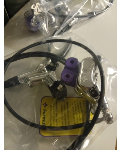 Coppia di freni mtb nuovi a 4 pistoncini formula cura 4 pronti all uso