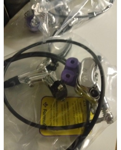 Coppia di freni mtb nuovi a 4 pistoncini formula cura 4 pronti all uso