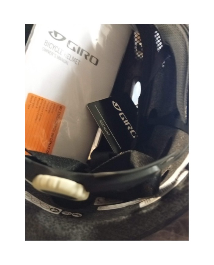 Caschetto da ciclismo nuovo taglia unica 54-61 cm