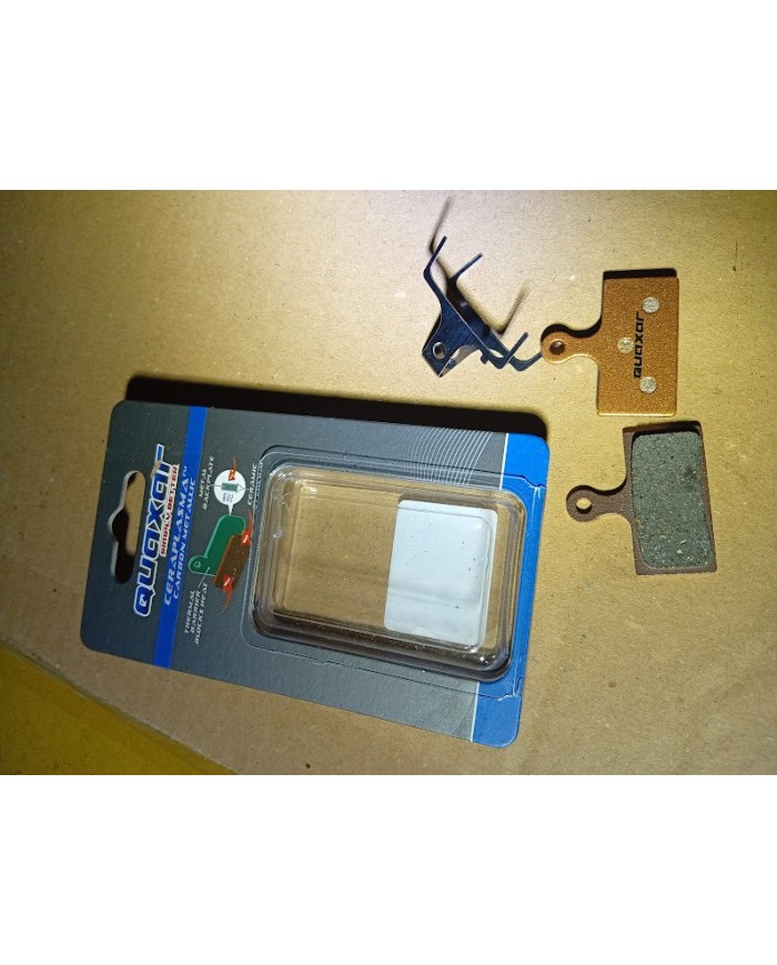 Quaxar Pastiglie per dischi semi-metallici per Shimano XTR/XT/SLX/Alfine G01S/G02A