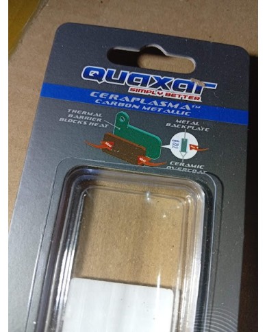 Quaxar Pastiglie per dischi semi-metallici per Shimano XTR/XT/SLX/Alfine G01S/G02A